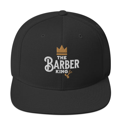 The Barber King Snapback Hat