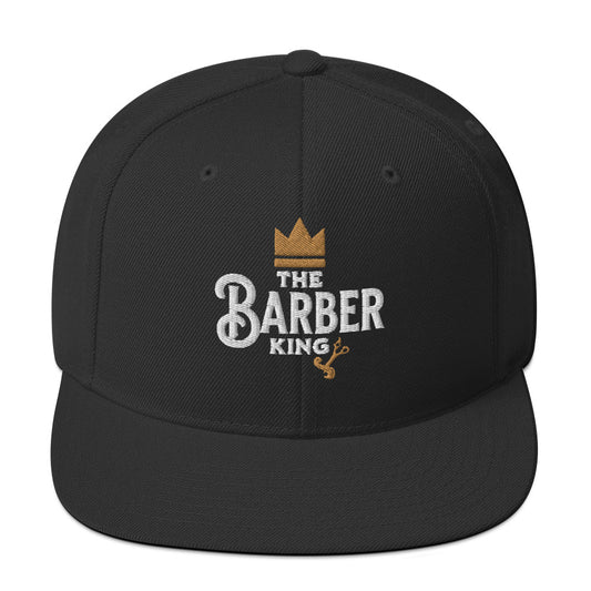 The Barber King Snapback Hat