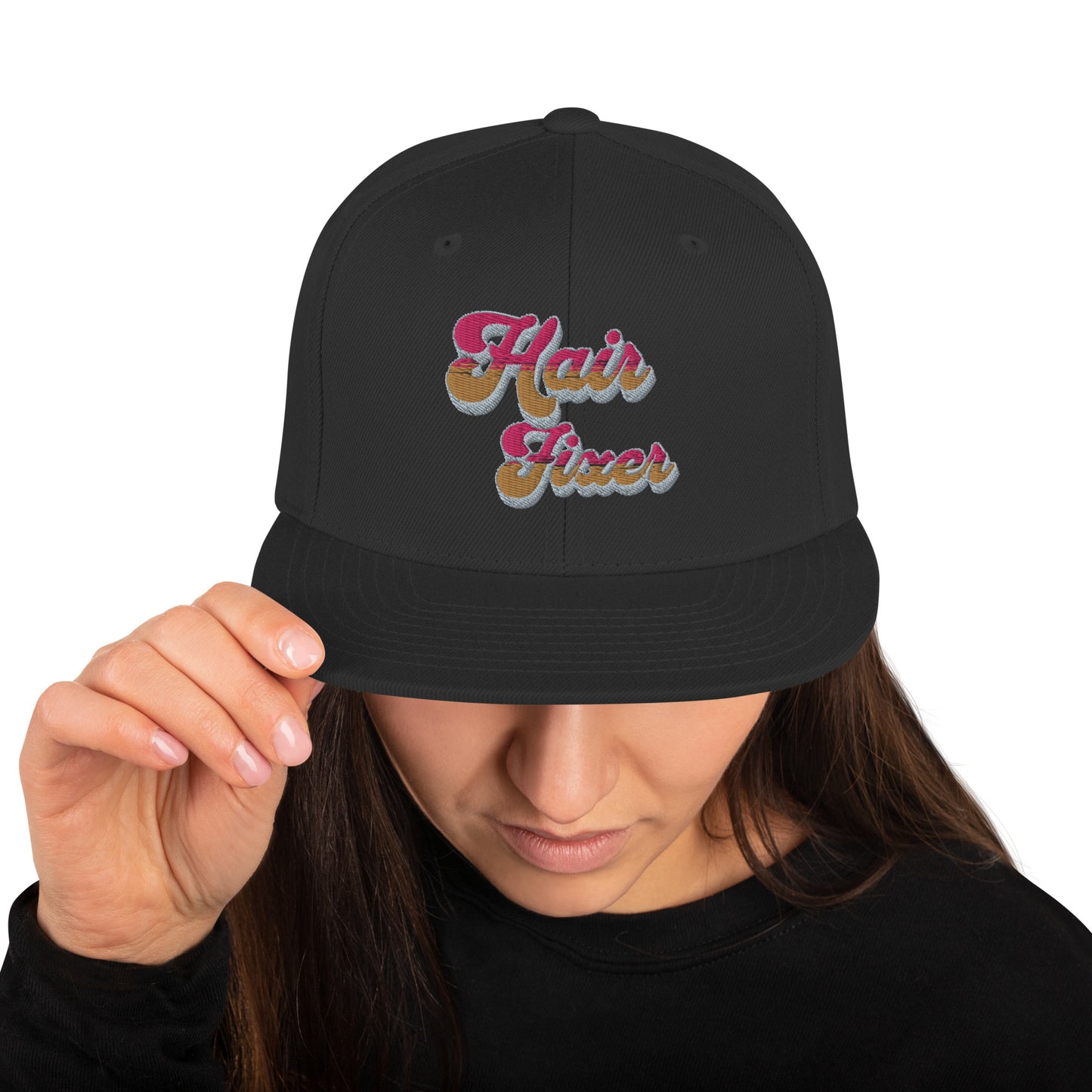 Hair Fixer Snapback Hat