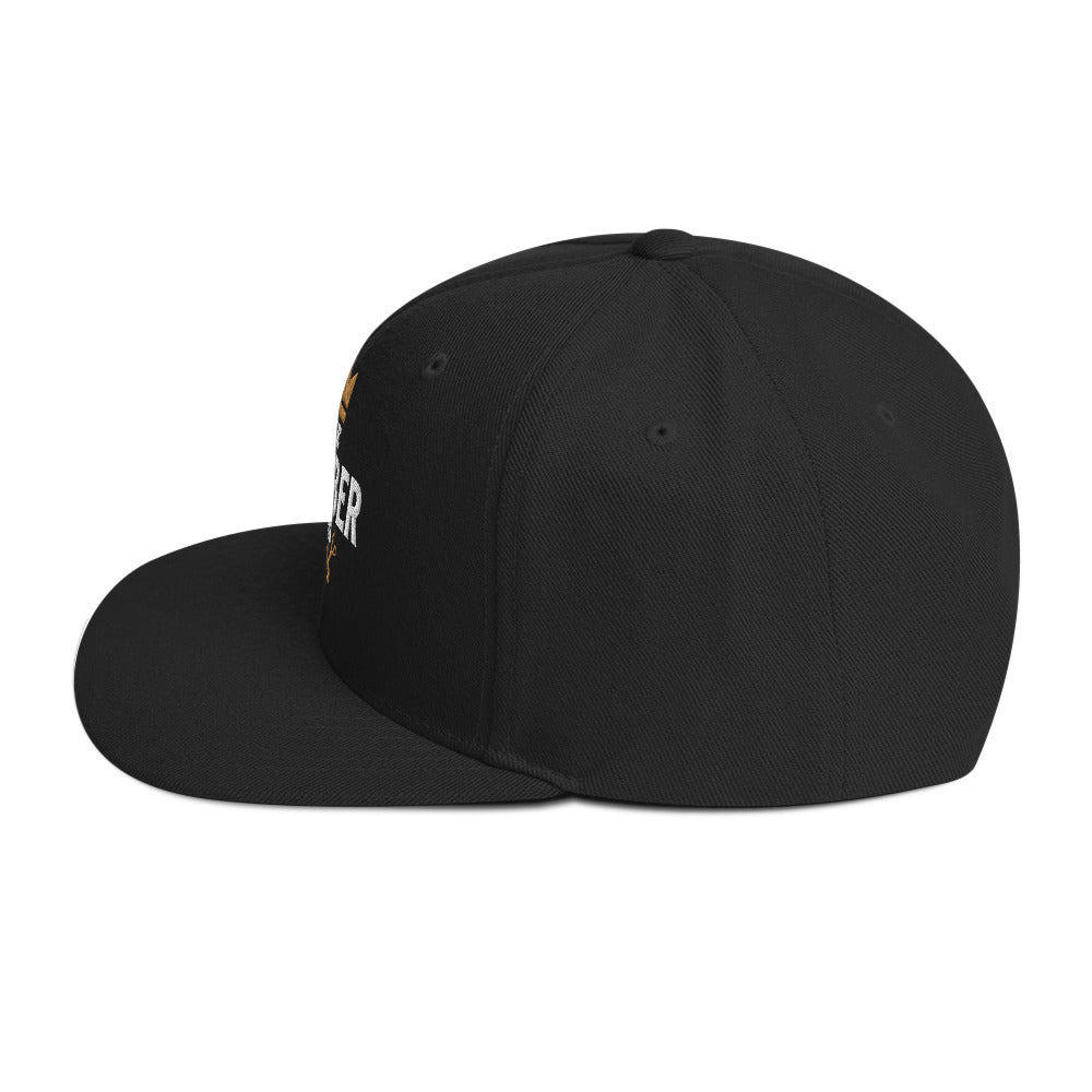 The Barber King Snapback Hat