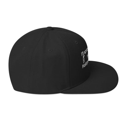 Spray away Hairpocalypse Snapback Hat