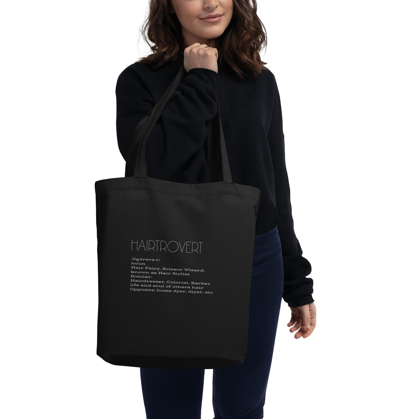 Hairtrovert Definition Eco Tote Bag