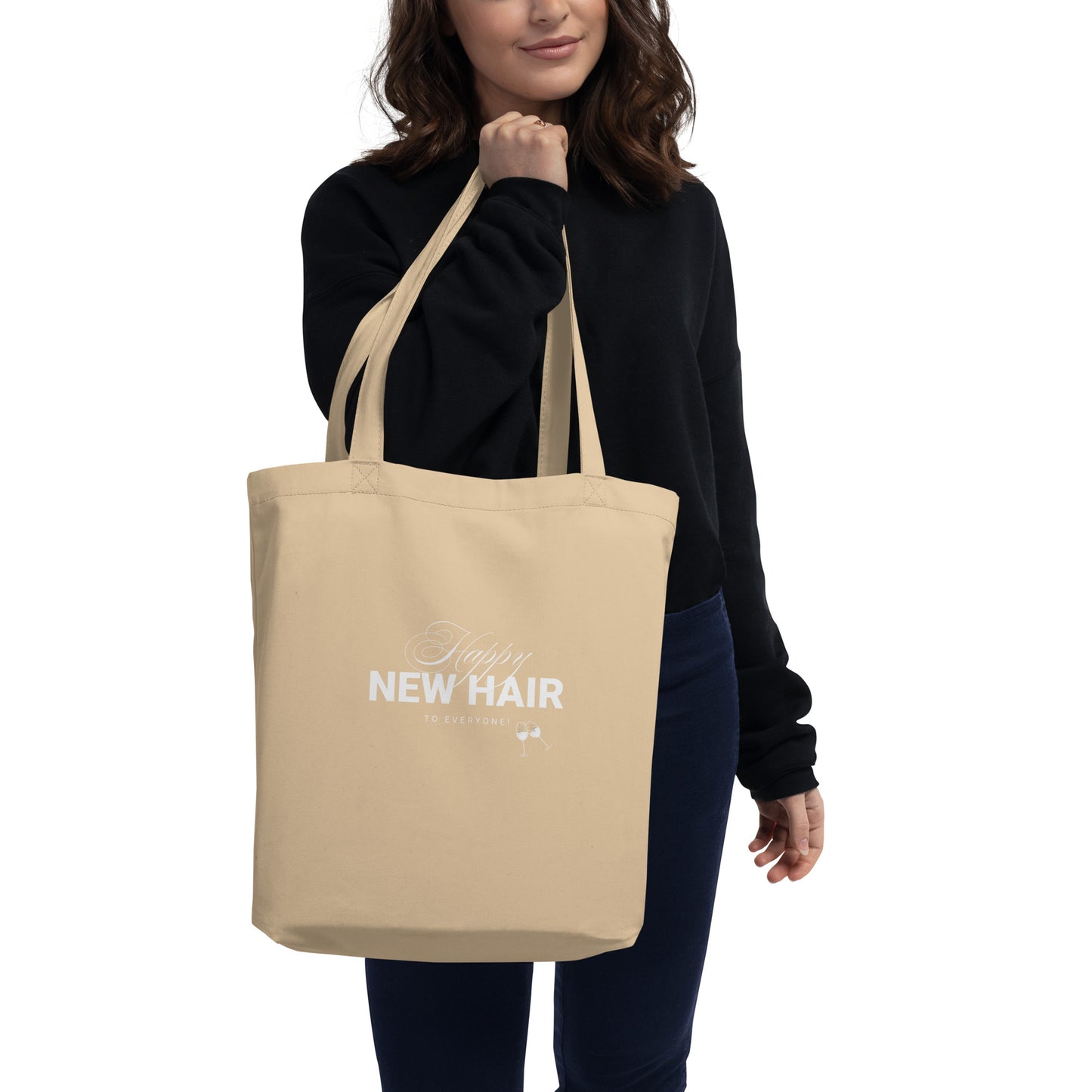 Happy New Hair To Everyone! Eco Tote Bag