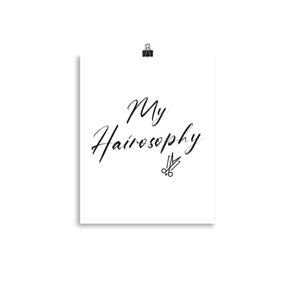 My Hairosophy Poster