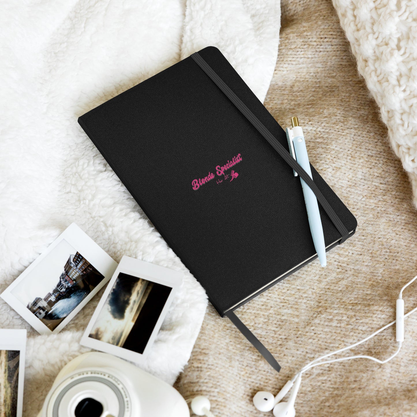 Blonde Specialist Hardcover bound notebook