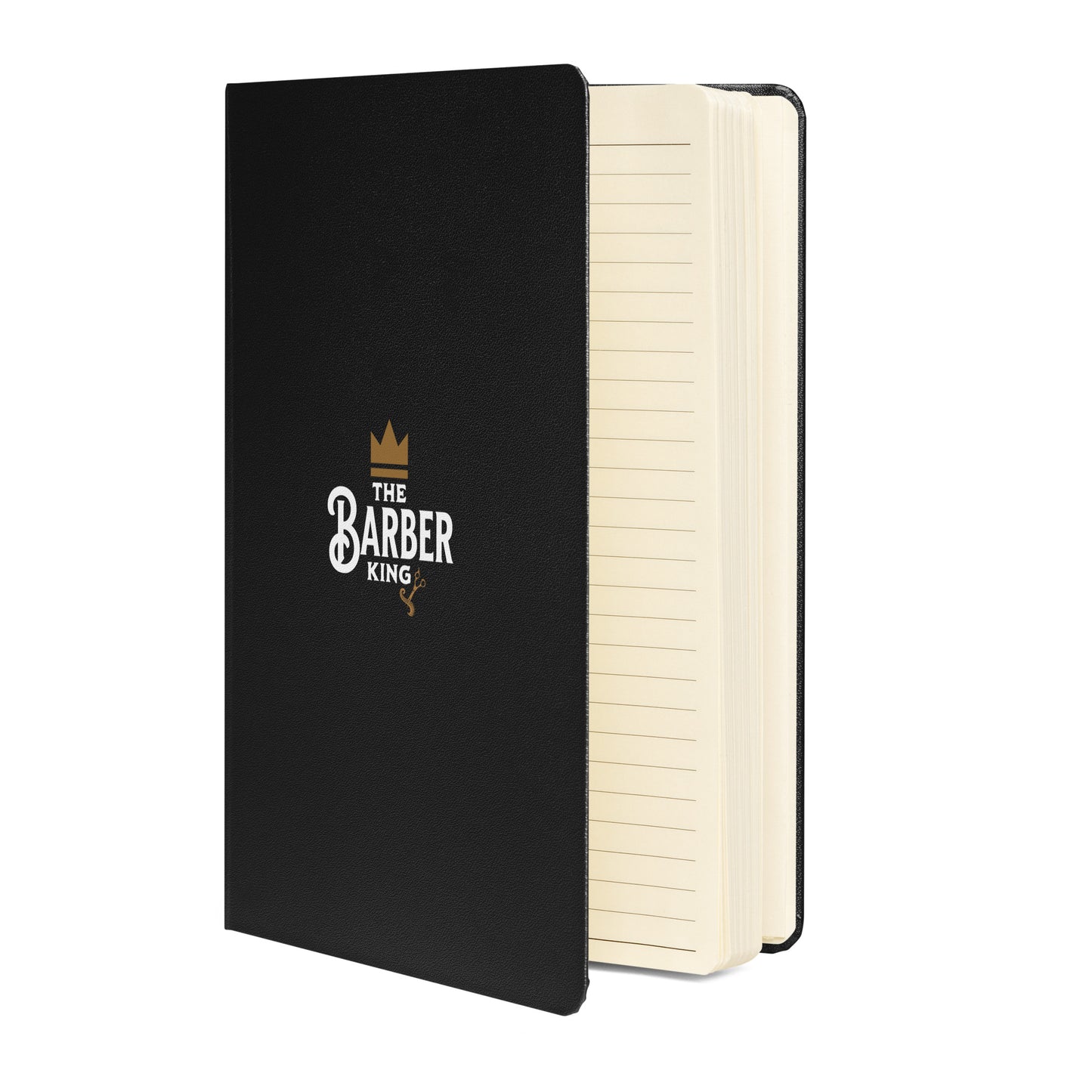 The Barber King Hardcover bound notebook