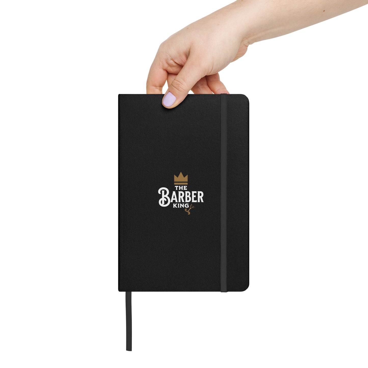 The Barber King Hardcover bound notebook