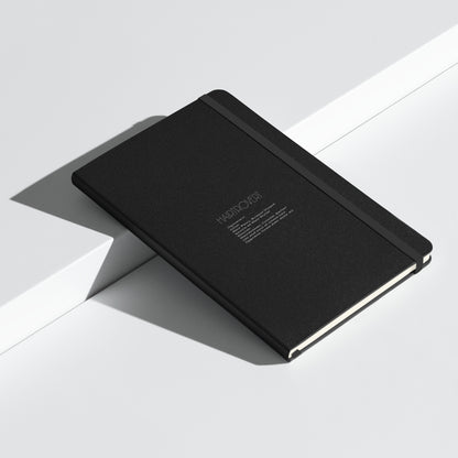 Hairtrovert Definition Hardcover bound notebook