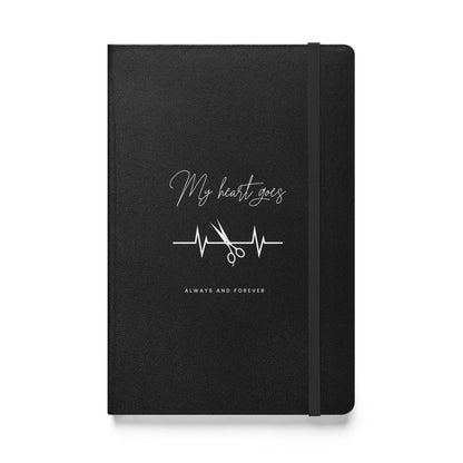 My Heart Goes... Hardcover bound notebook