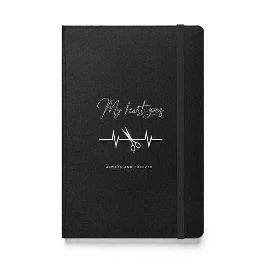 My Heart Goes... Hardcover bound notebook