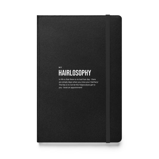 My HAIRLOSOPHY Hardcover bound notebook