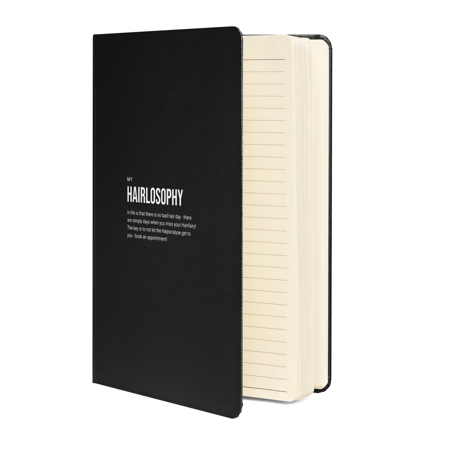 My HAIRLOSOPHY Hardcover bound notebook