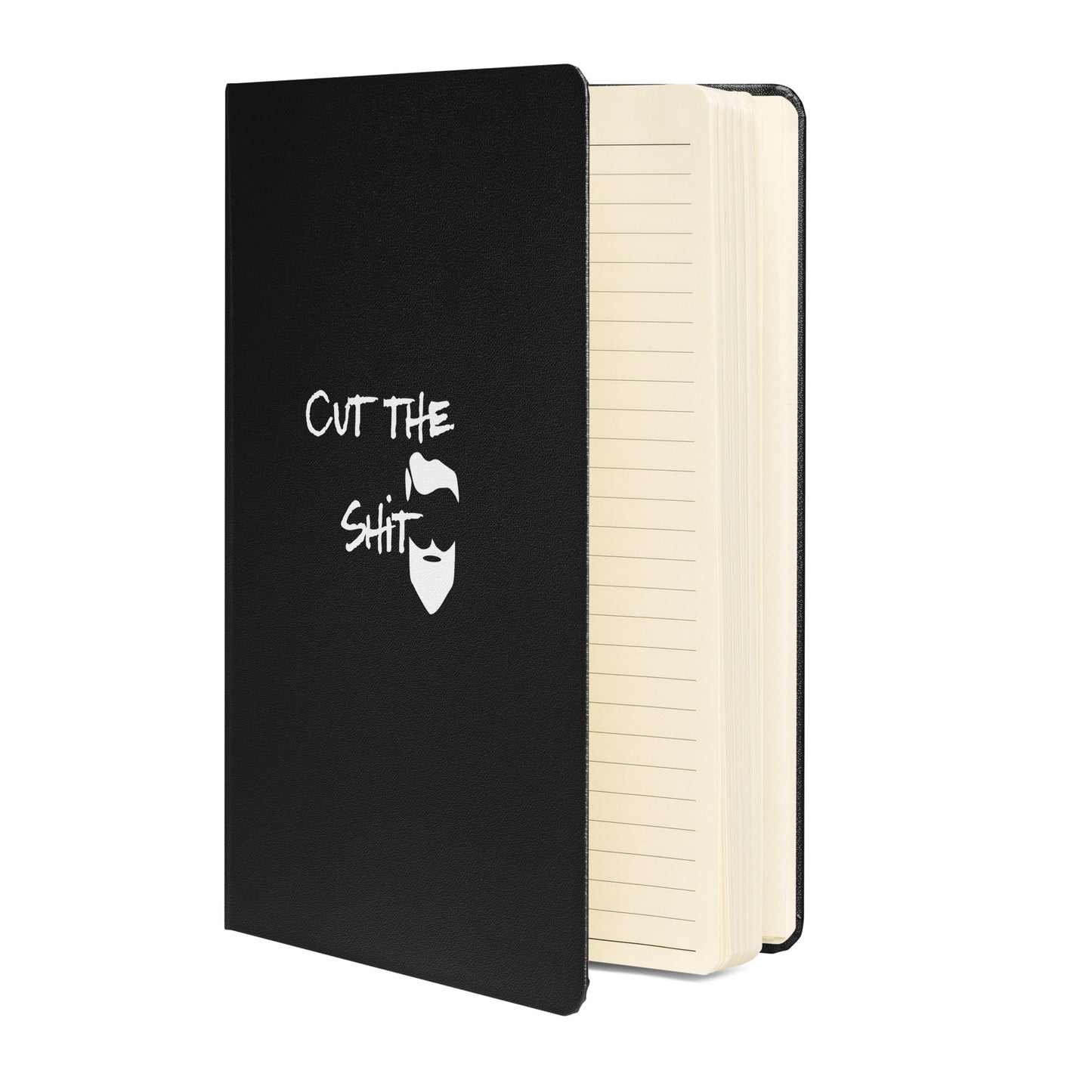 Cut The Shit Hardcover bound notebook