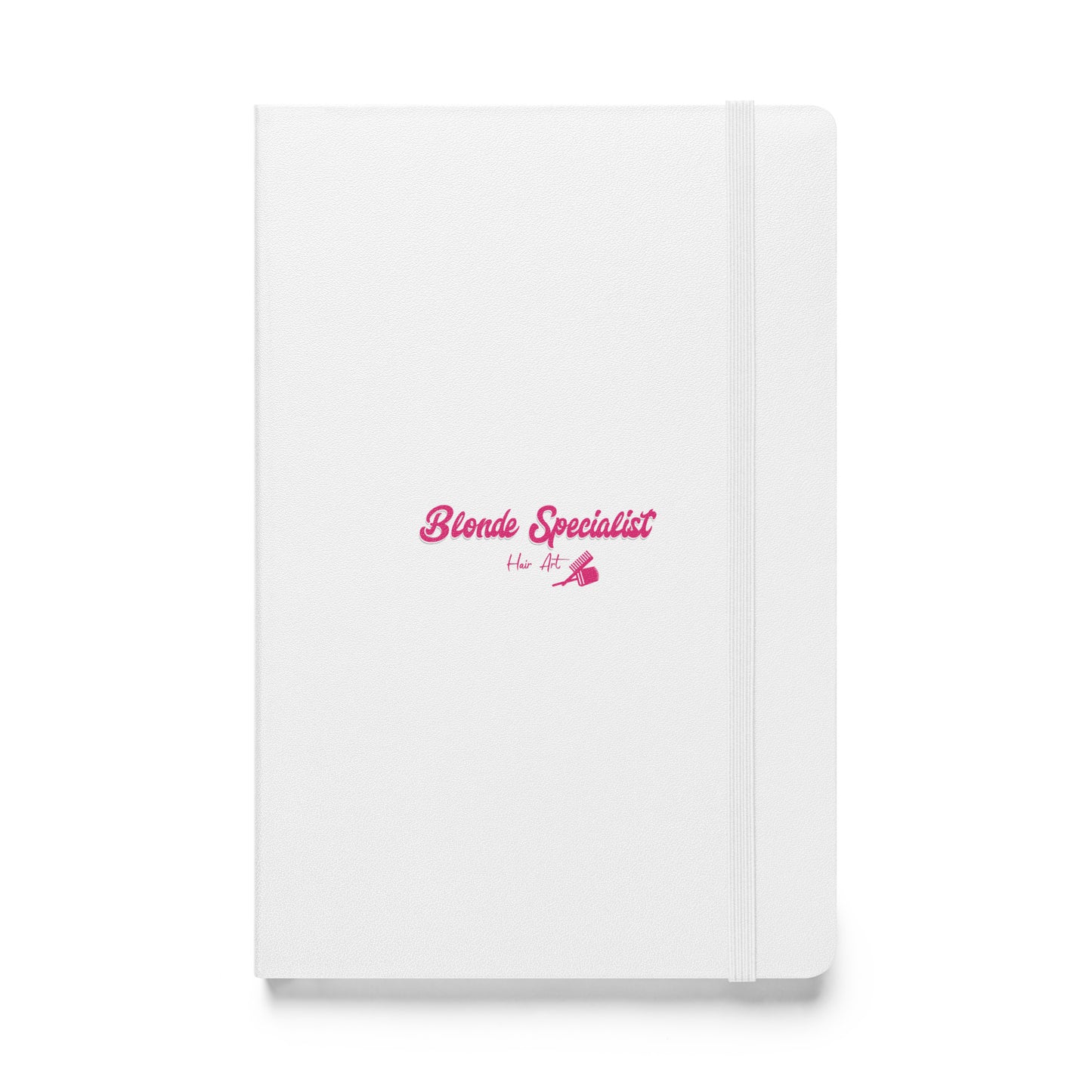 White Blonde Specialist Hardcover bound notebook