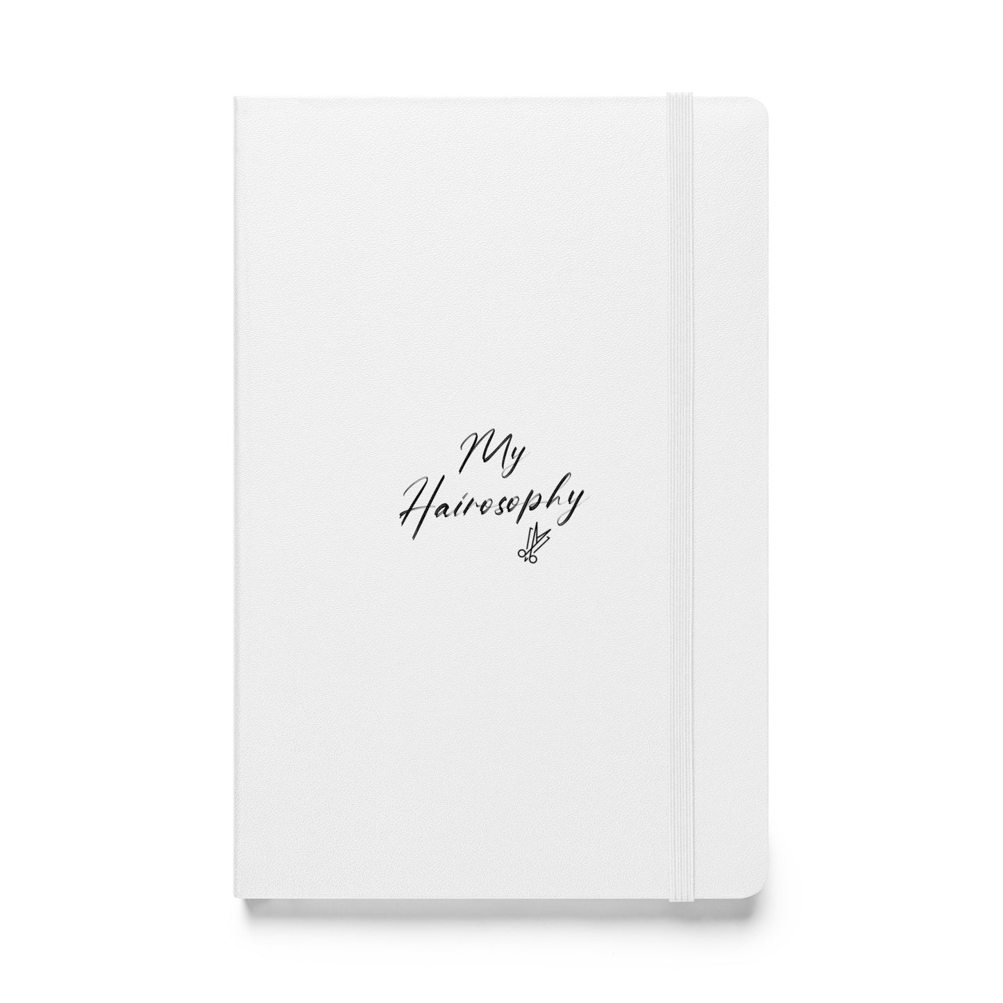 My Hairosophy Hardcover bound notebook