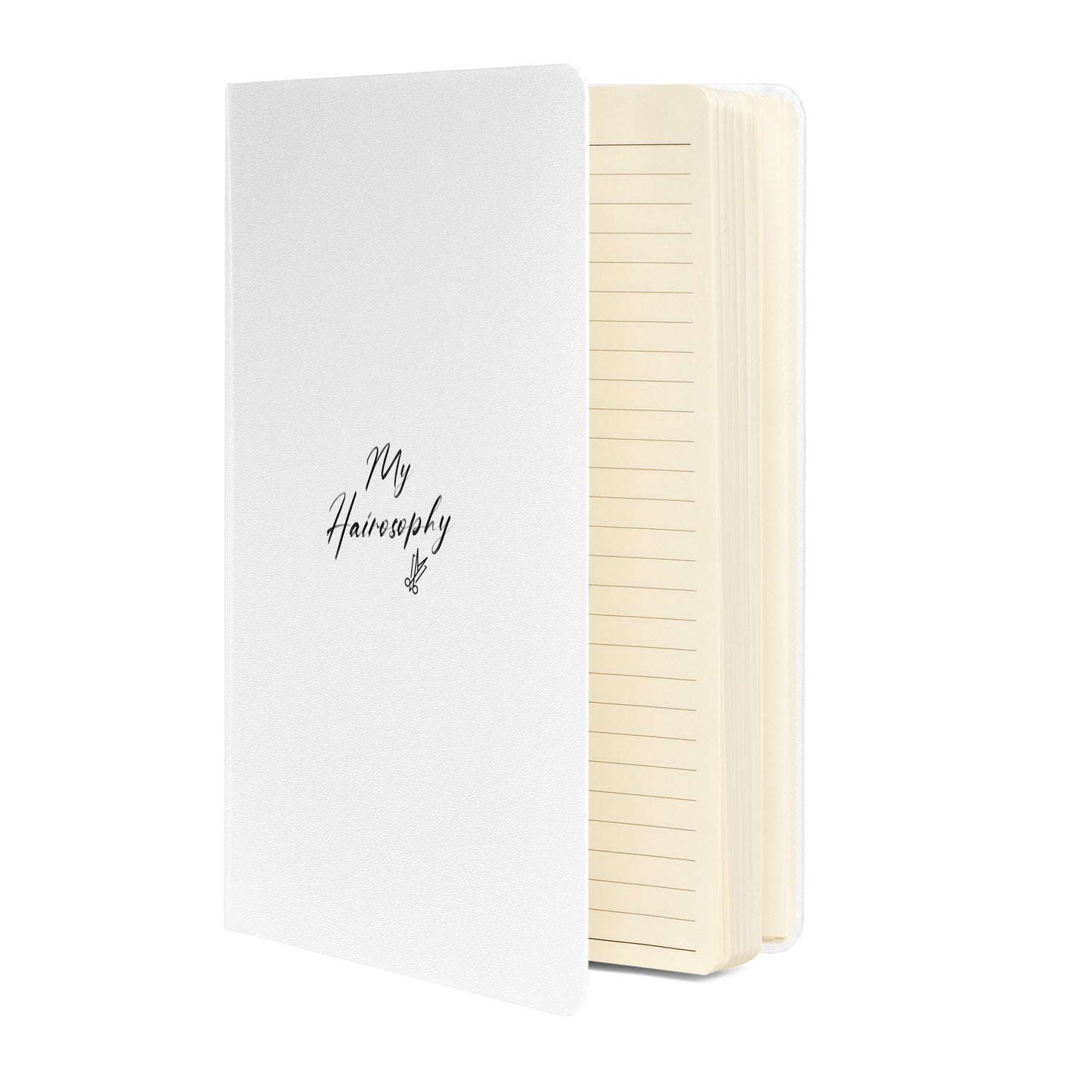 My Hairosophy Hardcover bound notebook