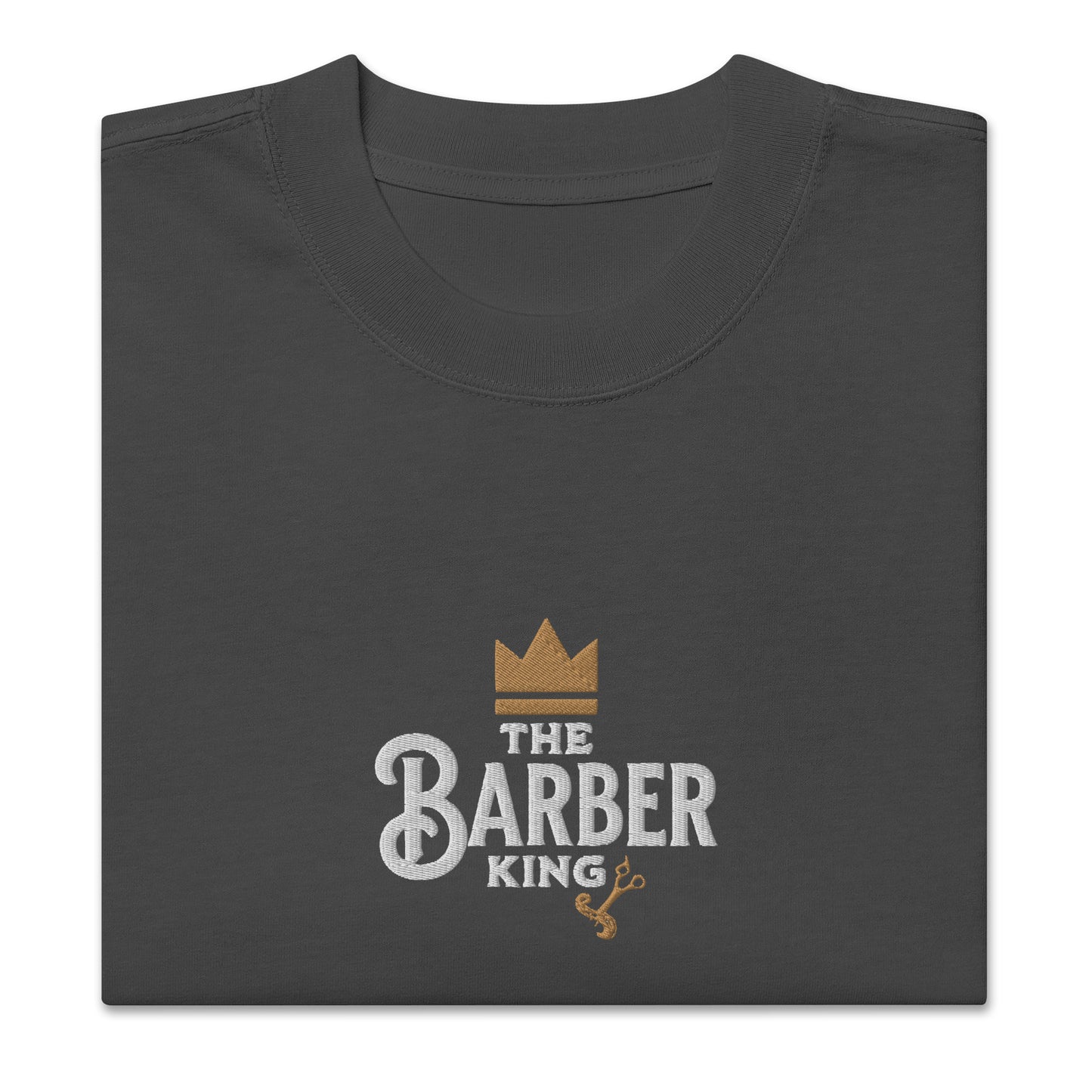 The Barber King Oversized faded t-shirt