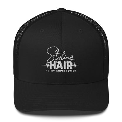 Styling HAIR is my superpower Trucker Cap