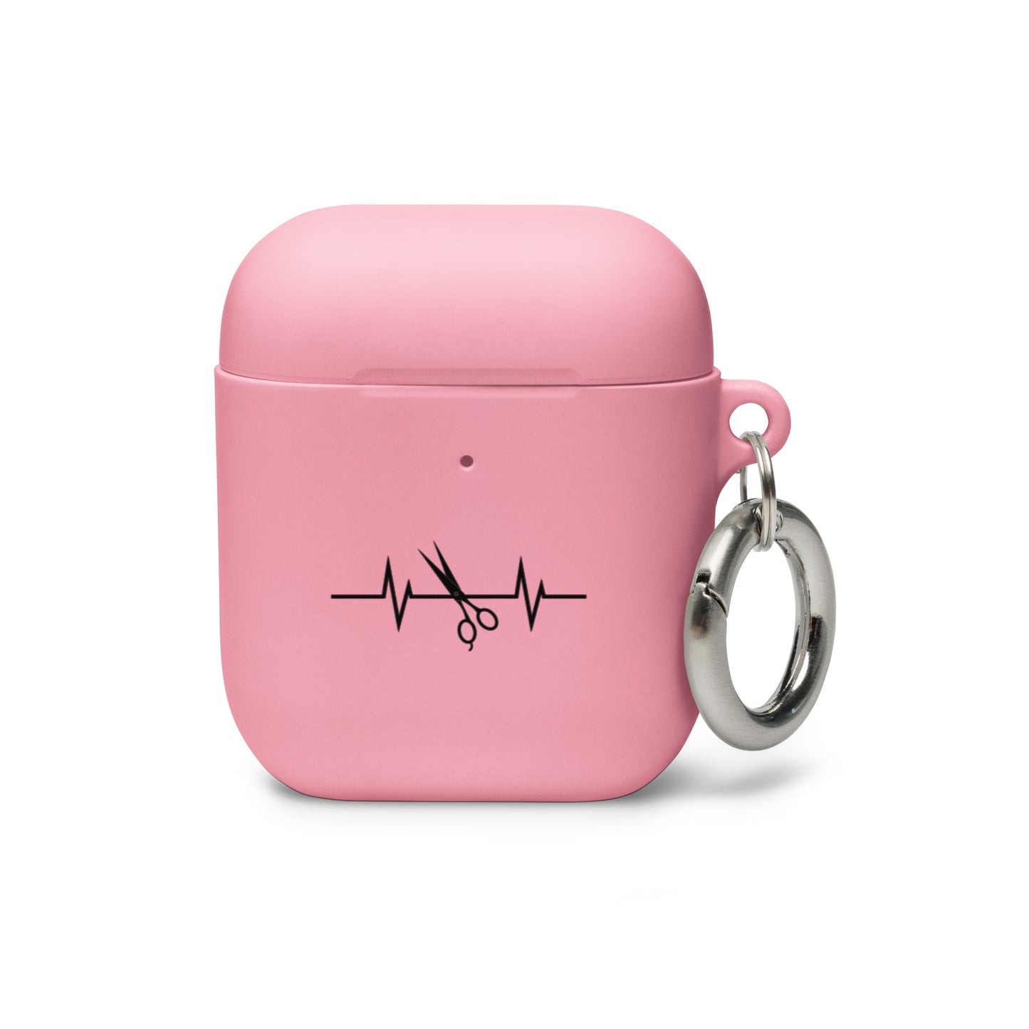 Hairstylist Heartbeats Rubber Case for AirPods®