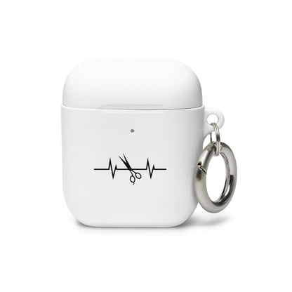 Hairstylist Heartbeats Rubber Case for AirPods®