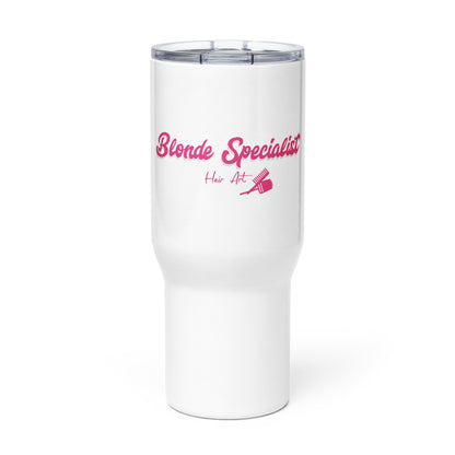 Blonde Specialist Travel mug with a handle