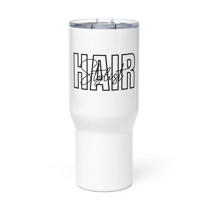 HAIR Stylist Travel mug with a handle