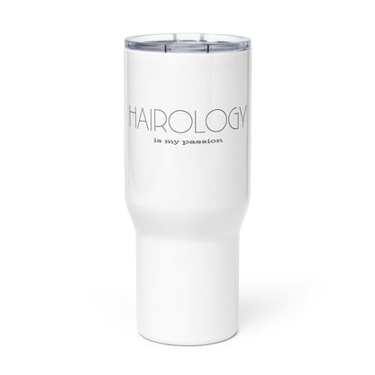 HAIROLOGY is my passion Travel mug with a handle