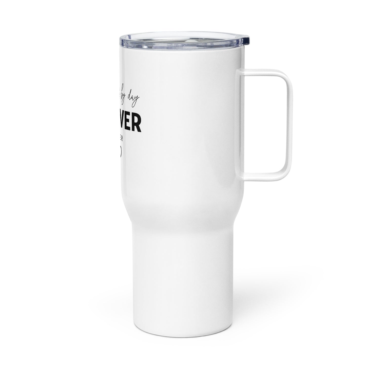 Hairdresser by day Dog Lover Forever Travel mug with a handle