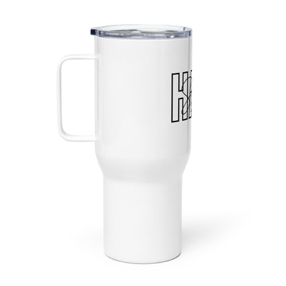 HAIR Stylist Travel mug with a handle