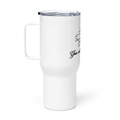 You cut me deep, Bro Travel mug with a handle