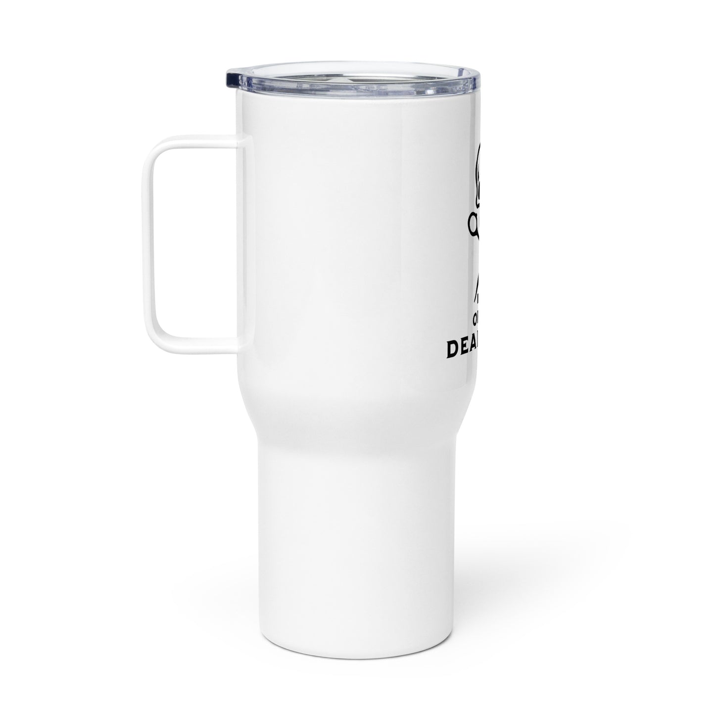 End Of The Dead Ends Travel mug with a handle