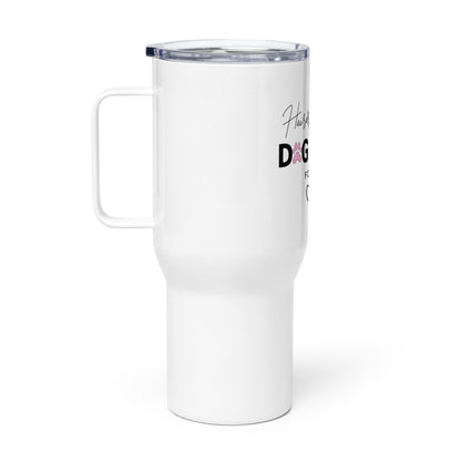 Hairdresser by day Dog Lover Forever Travel mug with a handle