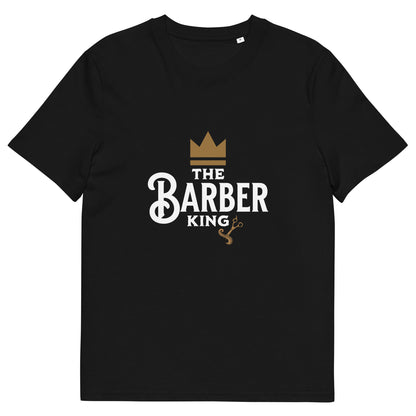 The Barber King Unisex organic cotton t-shirt