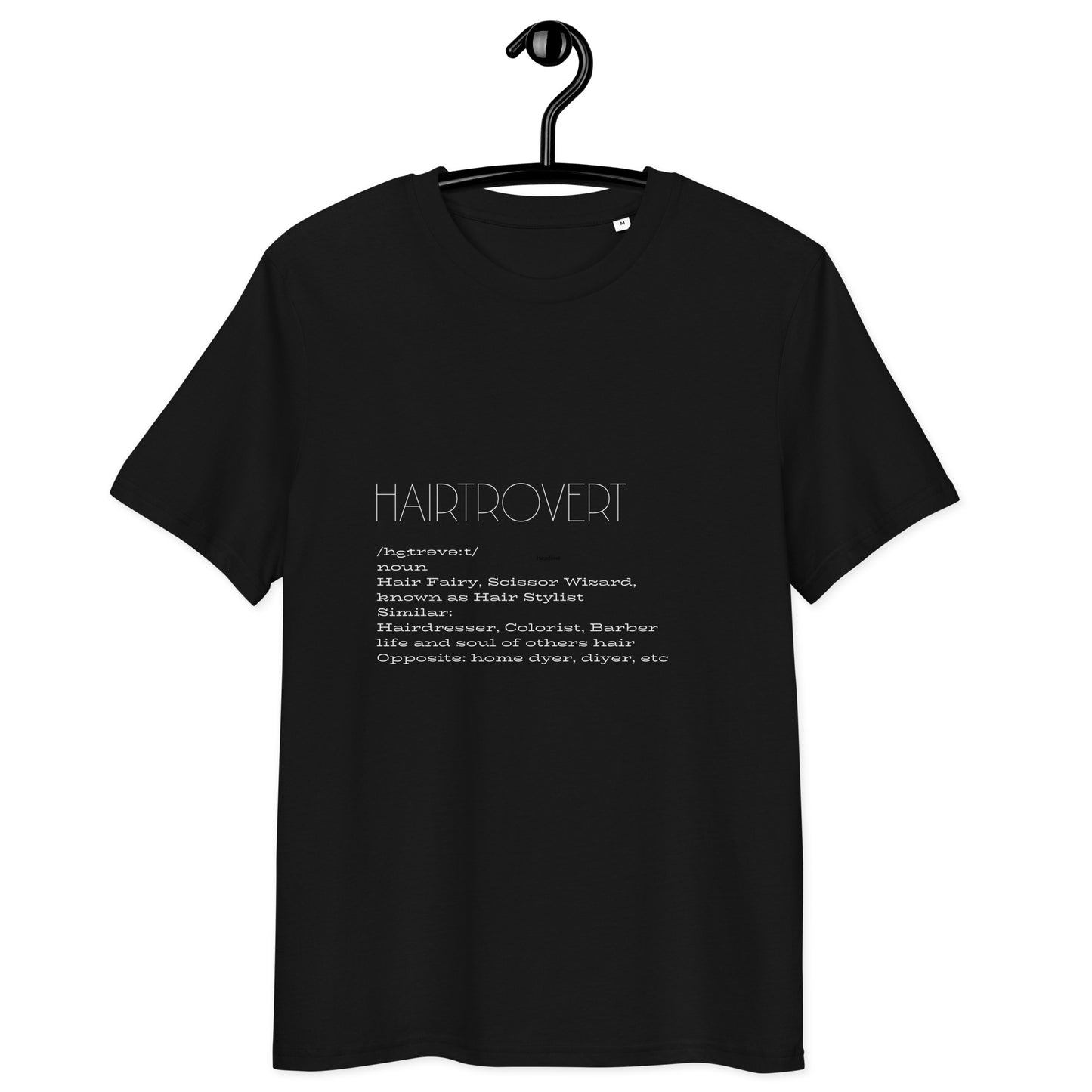 Hairtrovert Definition Unisex organic cotton t-shirt