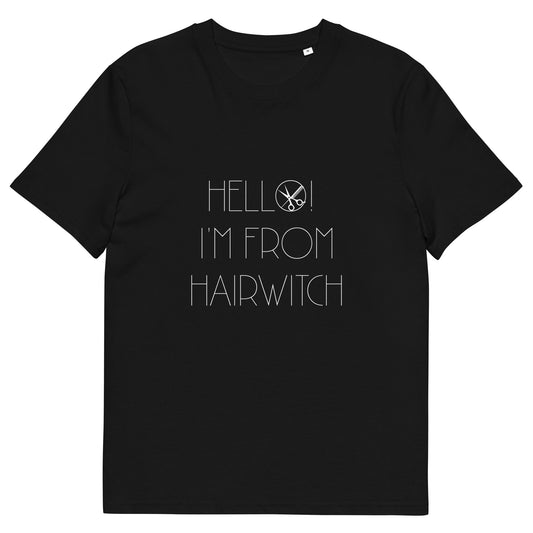 Hello! I'm from Hairwitch! Unisex organic cotton t-shirt