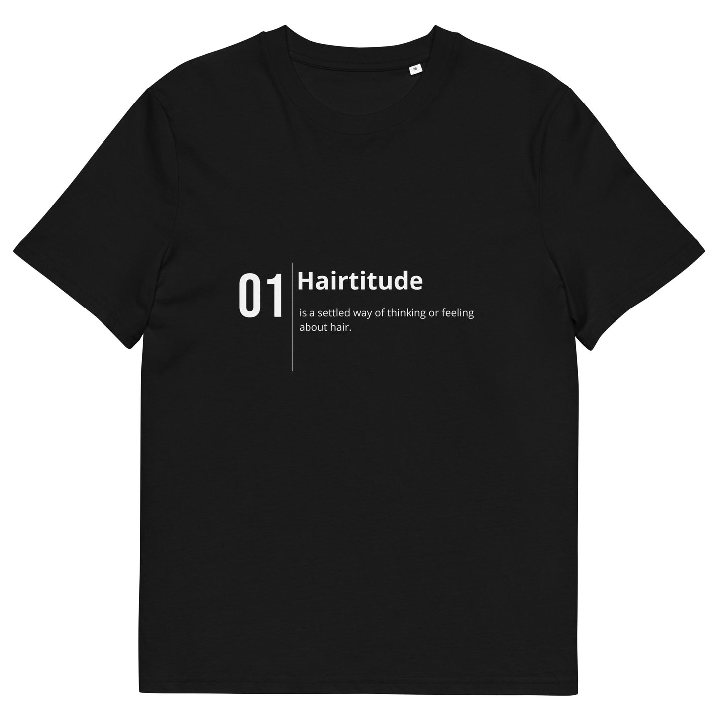 Hairtitude. Unisex organic cotton t-shirt