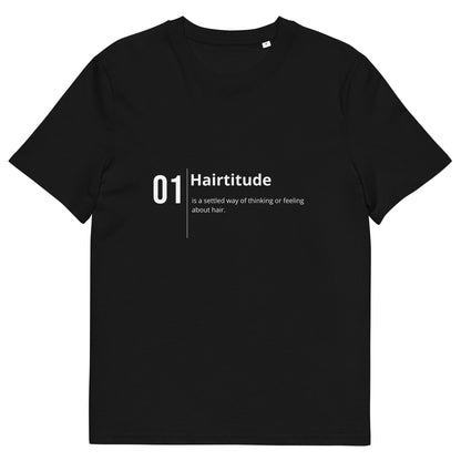 Hairtitude. Unisex organic cotton t-shirt