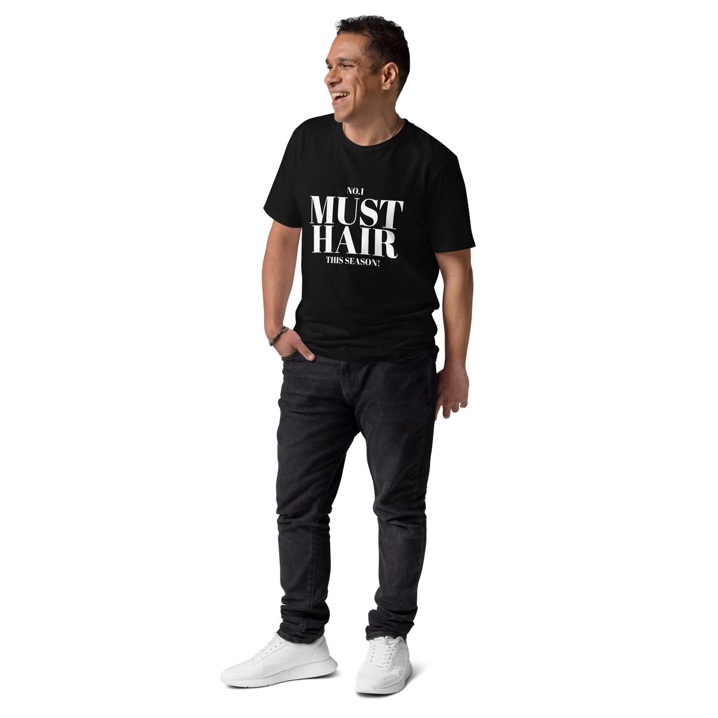 No.1. MUST HAIR this season Unisex organic cotton t-shirt