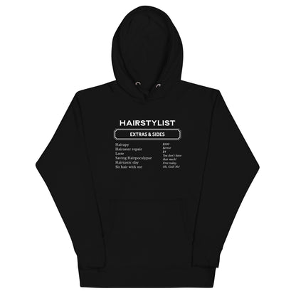 Hairstylist extras and sides Unisex Hoodie