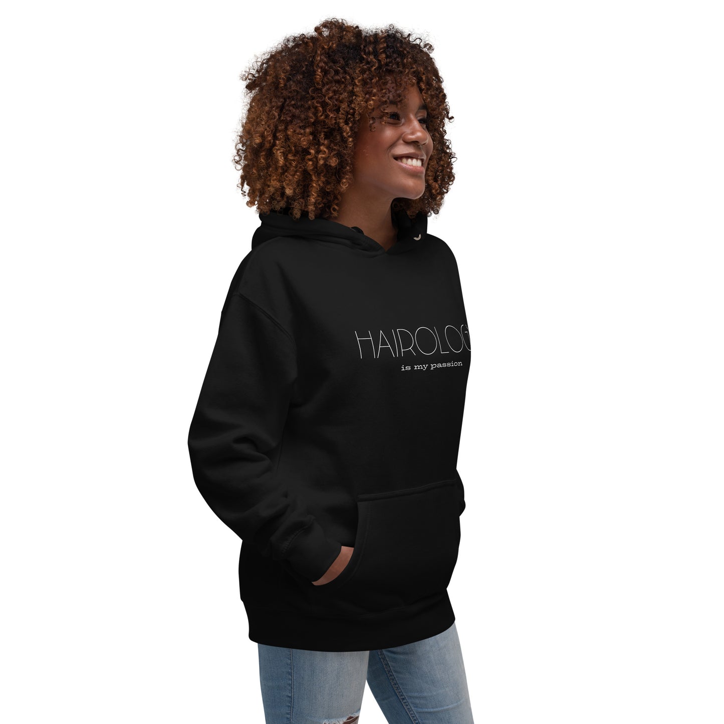 Hairology is my passion Unisex Hoodie