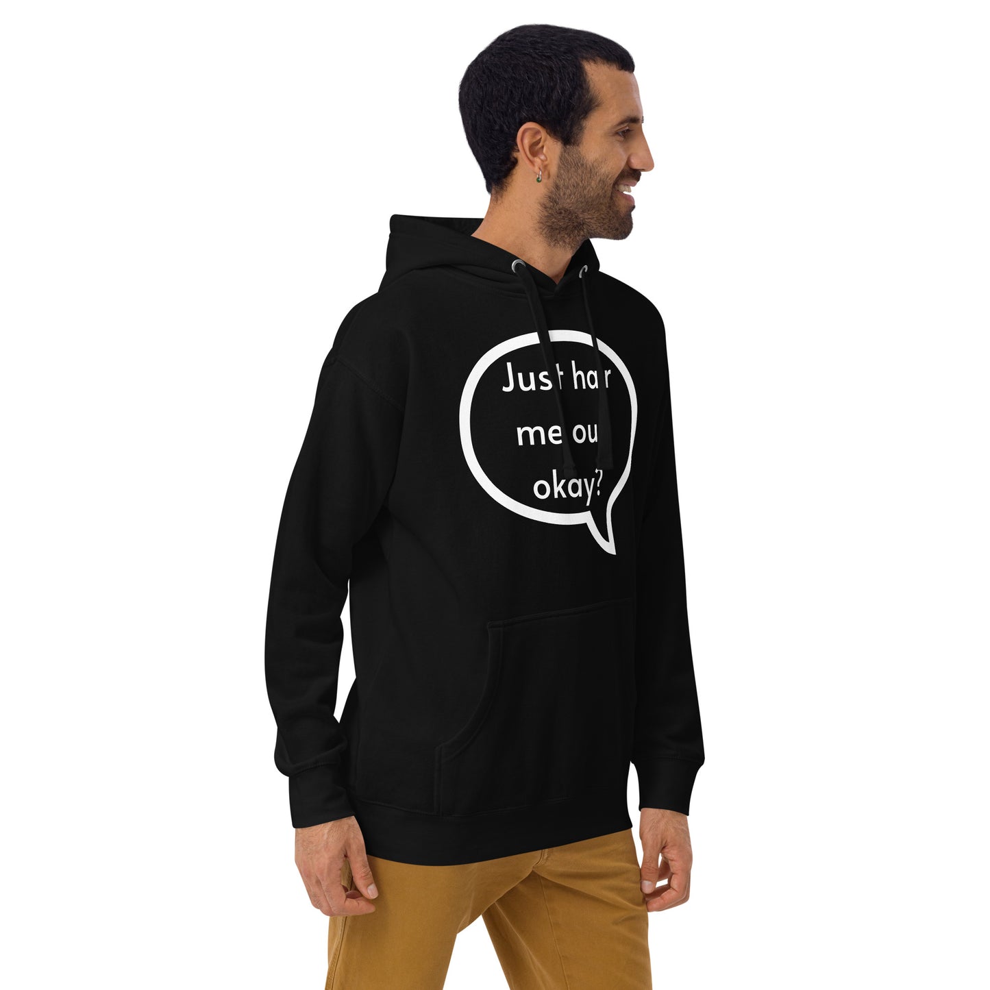 Just hair me out, okay? Unisex Hoodie